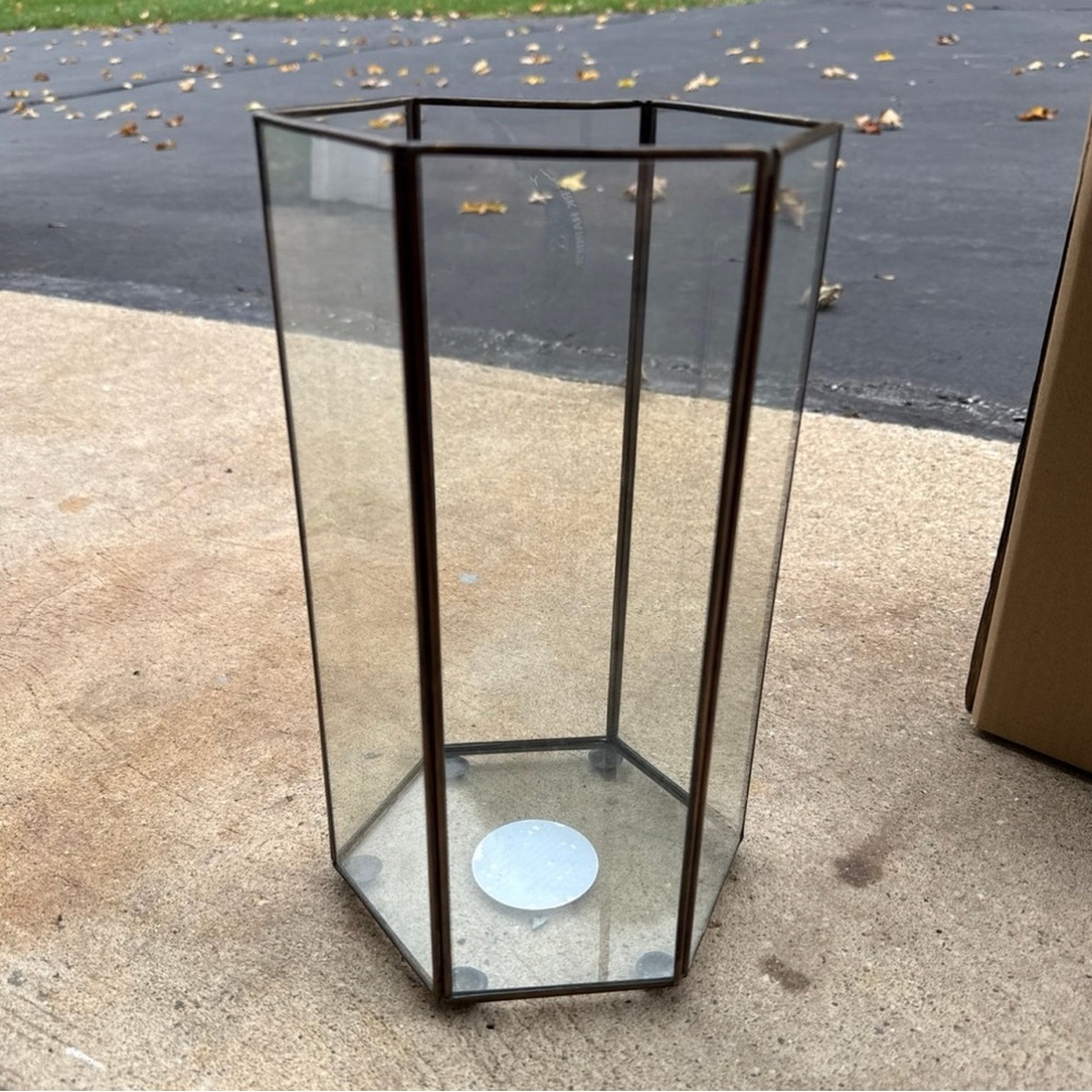 Serena & Lily Small Hurricane Candle Holder